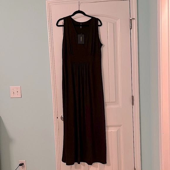 WOOSEA brown maxi dress - Picture 3 of 6